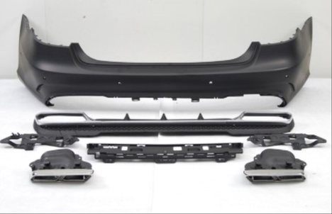 MERCEDES W212 IÇIN UYUMLU E63 BODY KIT KAPUTLU VERSIYON (2013-2015)